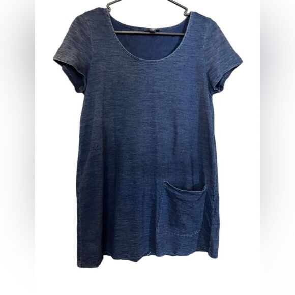 J Jill Pure Indigo Soft Tonic . Size XS. - Picture 1 of 9